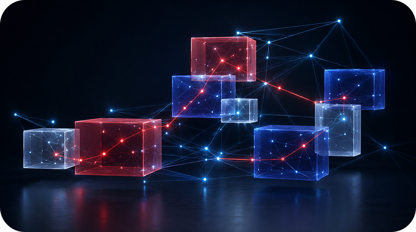 Critical threads complex systems