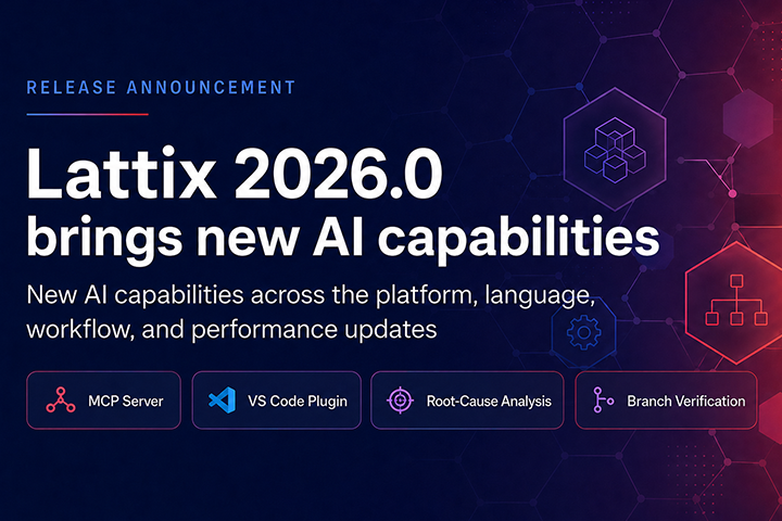 Lattix 2026.0 brings new AI capabilities across the platform, language, workflow, and performance updates