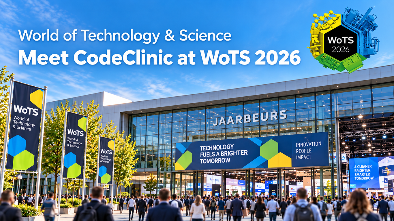 World of Technology & Science, Meet CodeClinic at WoTS 2026